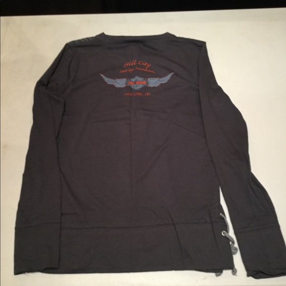 Harley Davidson Long Sleeved Tee - Picture 4 of 5